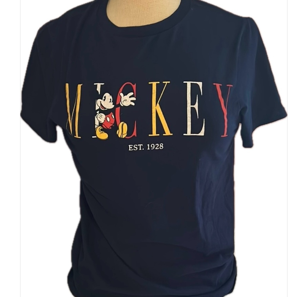 Disney Navy Mickey Mouse Short Sleeve Tee